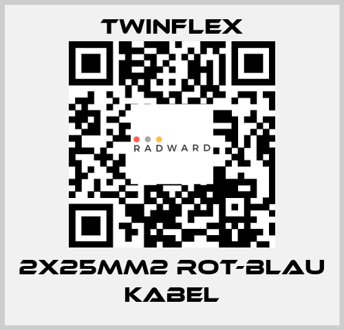 2X25MM2 ROT-BLAU KABEL Twinflex