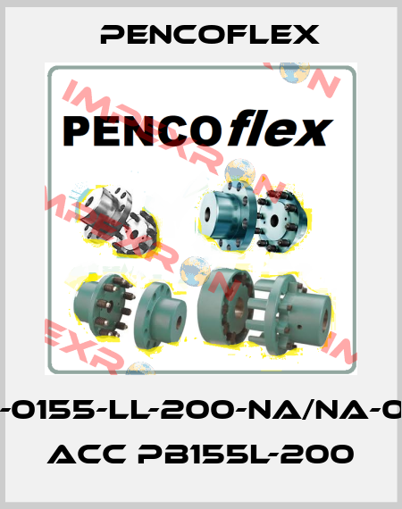 PB-0155-LL-200-NA/NA-001- ACC PB155L-200 PENCOflex