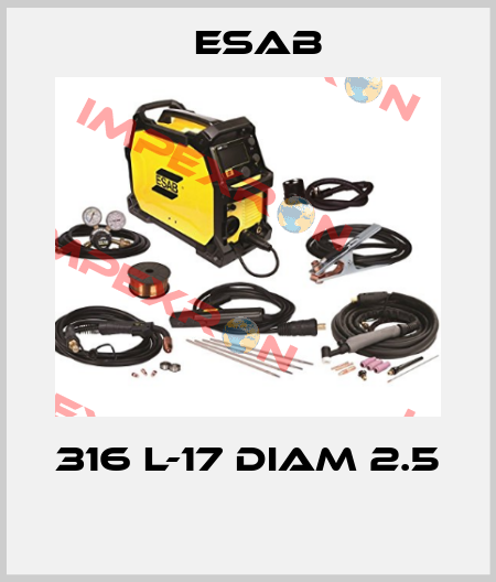 316 L-17 DIAM 2.5  Esab