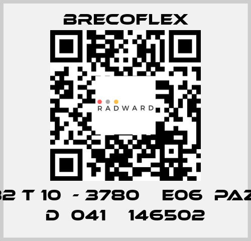 32 T 10  - 3780    E06  PAZ  D  041    146502 Brecoflex