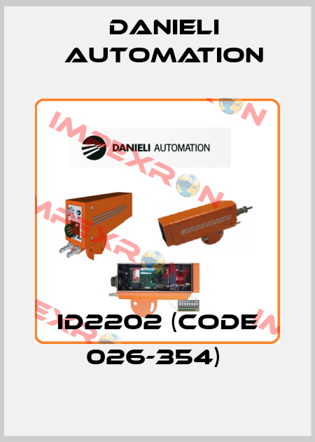 ID2202 (code 026-354)  DANIELI AUTOMATION
