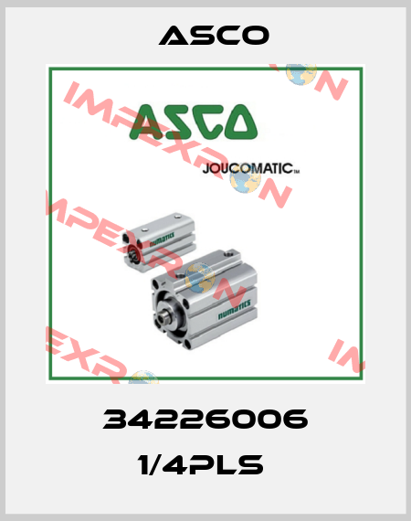 34226006 1/4PLS  Asco