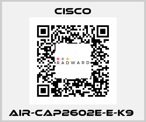 AIR-CAP2602E-E-K9  Cisco