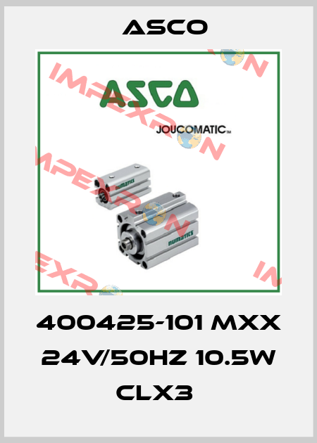 400425-101 MXX  24V/50HZ 10.5W CLX3  Asco