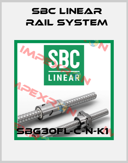 SBG30FL-C-N-K1  SBC Linear Rail System