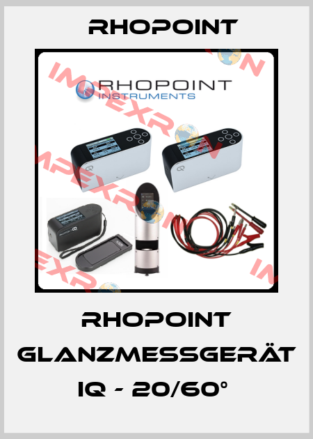 Rhopoint Glanzmessgerät IQ - 20/60°  Rhopoint