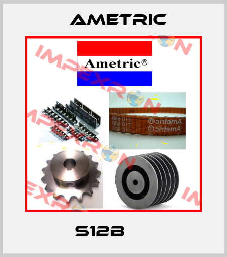 S12B      Ametric