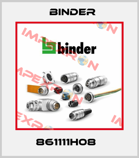 861111H08   Binder