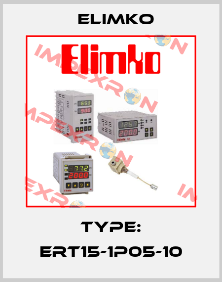 Type: ERT15-1P05-10 Elimko
