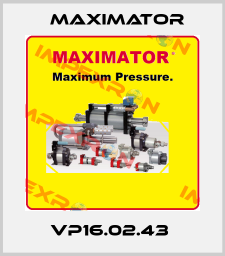 VP16.02.43  Maximator