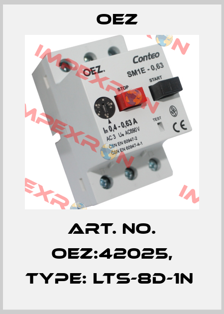 Art. No. OEZ:42025, Type: LTS-8D-1N  OEZ