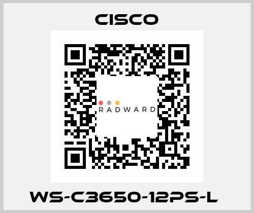 WS-C3650-12PS-L  Cisco
