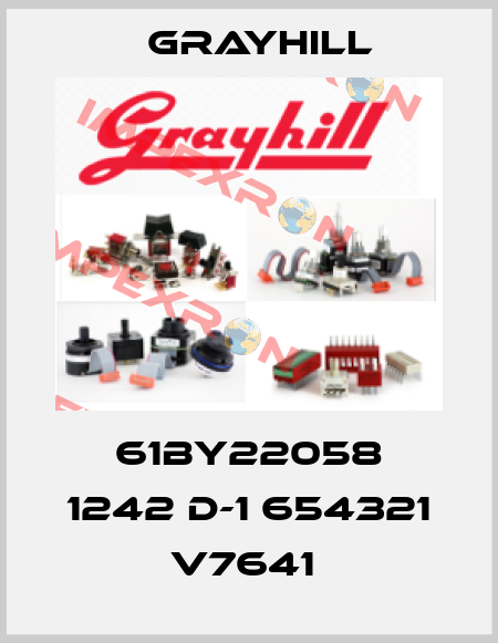 61BY22058 1242 D-1 654321 V7641  Grayhill