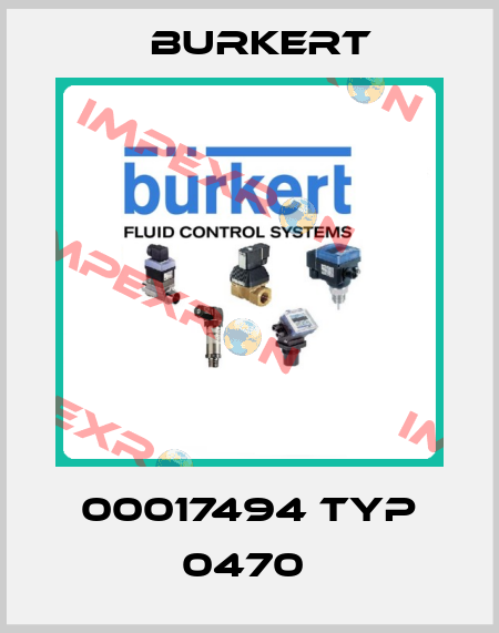 00017494 Typ 0470  Burkert