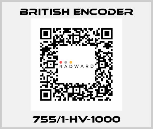 755/1-HV-1000 British Encoder
