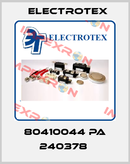 80410044 PA 240378  Electrotex