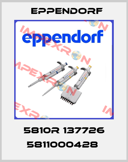 5810R 137726 5811000428  Eppendorf