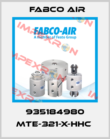 935184980 MTE-321-X-HHC  Fabco