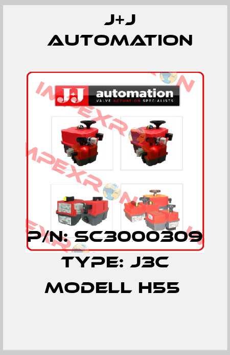 P/N: SC3000309 Type: J3C Modell H55  J+J Automation