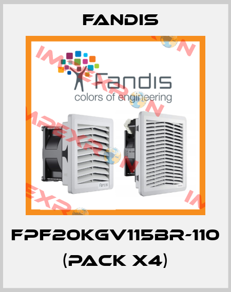 FPF20KGV115BR-110 (pack x4) Fandis