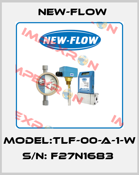 Model:TLF-00-A-1-W  S/N: F27N1683  New-Flow