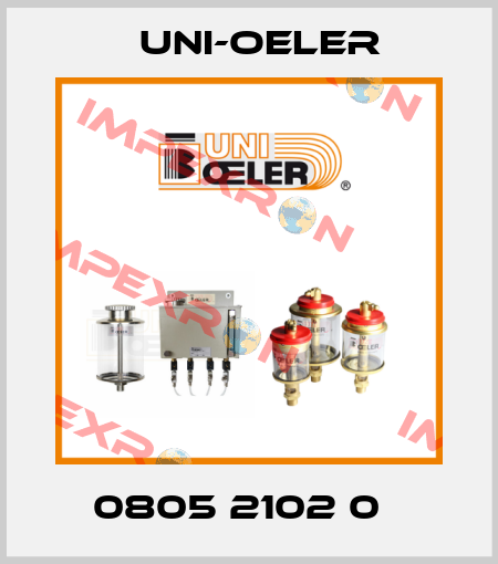 0805 2102 0   Uni-Oeler