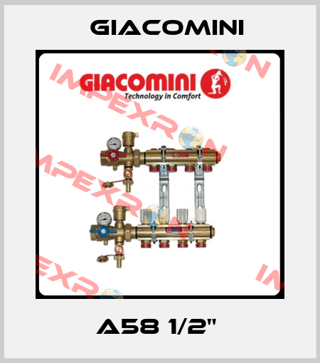A58 1/2"  Giacomini
