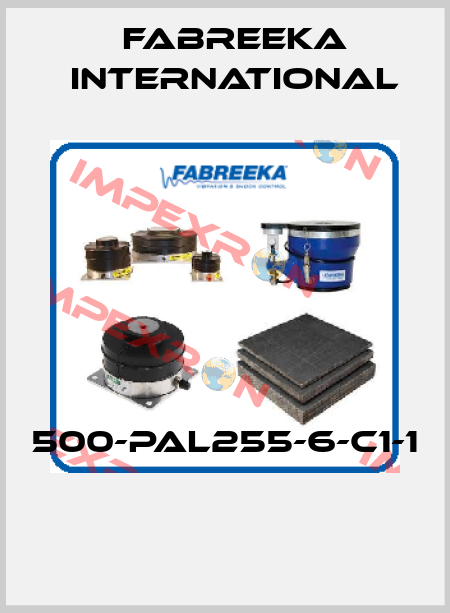 500-PAL255-6-C1-1  Fabreeka International