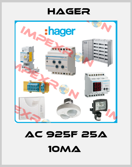 AC 925F 25A 10MA  Hager