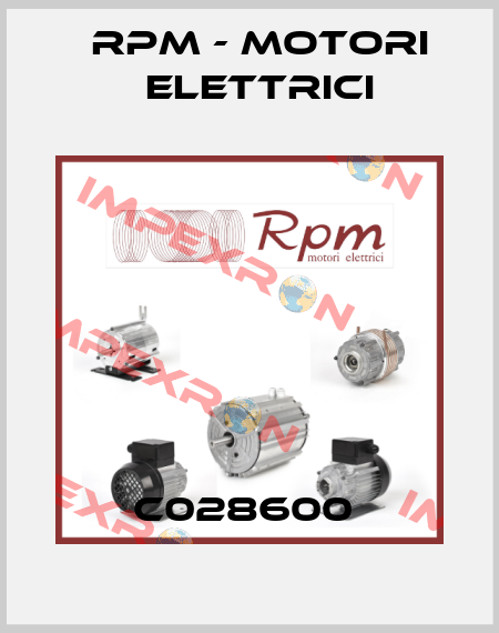 C028600  RPM - Motori elettrici