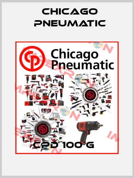 CPD 100 G   Chicago Pneumatic