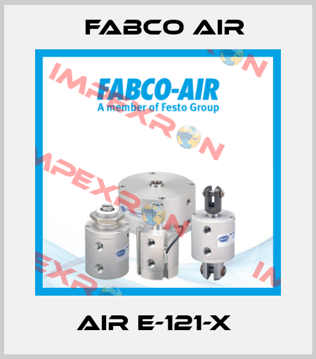 AIR E-121-X  Fabco
