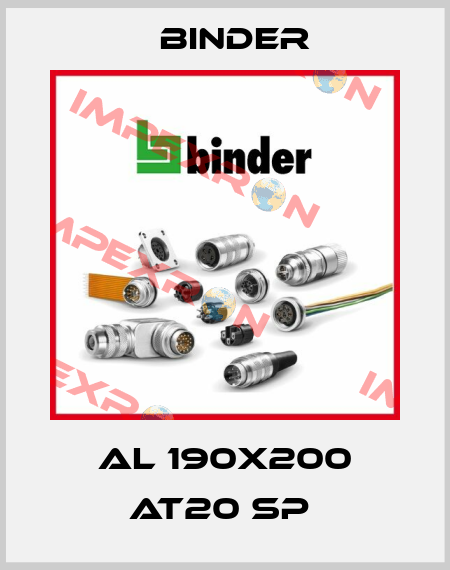 AL 190X200 AT20 SP  Binder