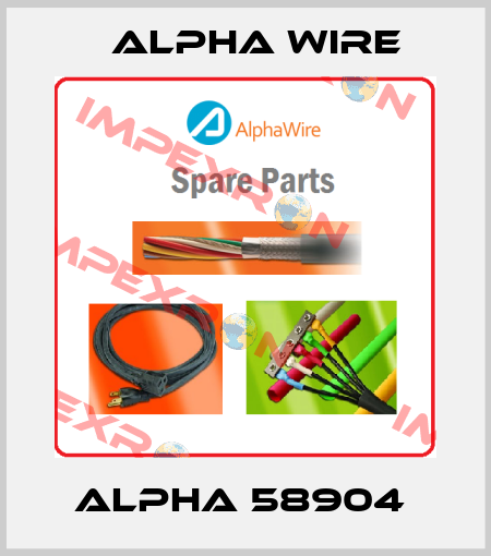 ALPHA 58904  Alpha Wire