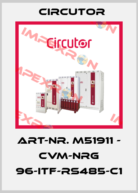 ART-NR. M51911 - CVM-NRG 96-ITF-RS485-C1 Circutor