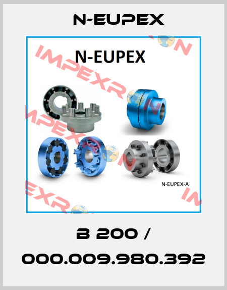 B 200 / 000.009.980.392 N-Eupex