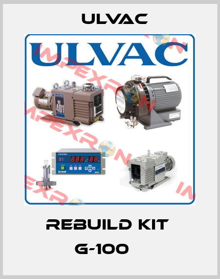 rebuild kit  G-100    ULVAC