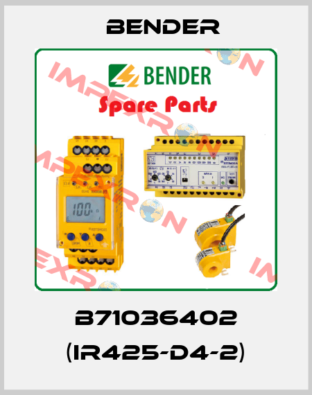 B71036402 (IR425-D4-2) Bender