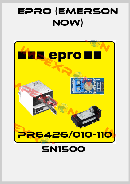 PR6426/010-110 SN1500  Epro (Emerson now)