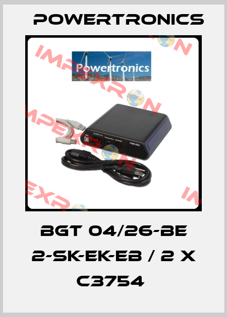 BGT 04/26-BE 2-SK-EK-EB / 2 X C3754  Powertronics