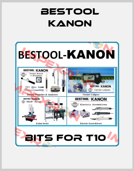 BITS FOR T10  Bestool Kanon