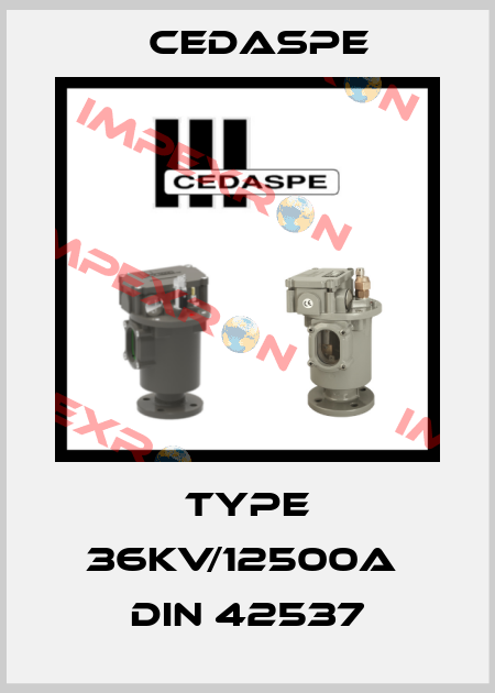 TYPE 36KV/12500A  DIN 42537 Cedaspe
