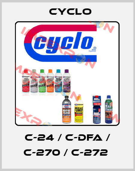 C-24 / C-DFA / C-270 / C-272  Cyclo