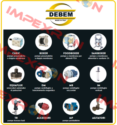 DEBEM MINIBOXER DIYAFRAM PTFE  Debem