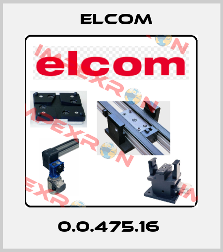 0.0.475.16  Elcom