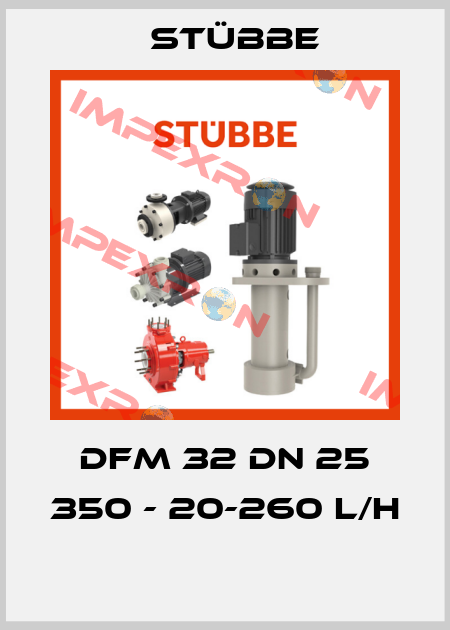 DFM 32 DN 25 350 - 20-260 L/H  Stübbe
