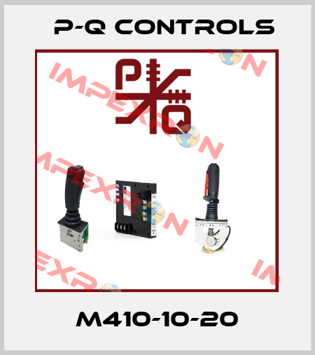 M410-10-20 P-Q Controls
