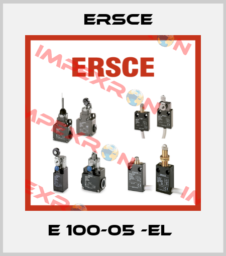 E 100-05 -EL  Ersce