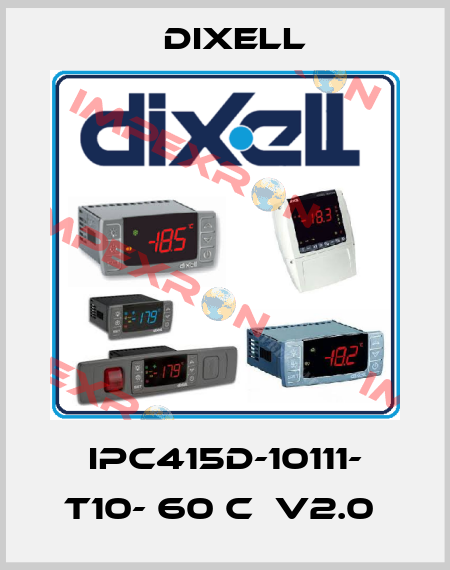 IPC415D-10111- T10- 60 C  V2.0  Dixell