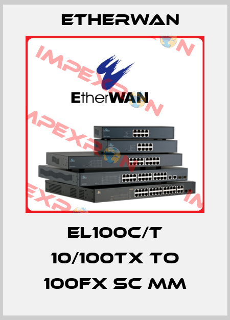 EL100C/T 10/100TX to 100FX SC MM Etherwan